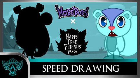 Speed Drawing: Happy Tree Friends Fanon - Bonnie | Mobebuds Style