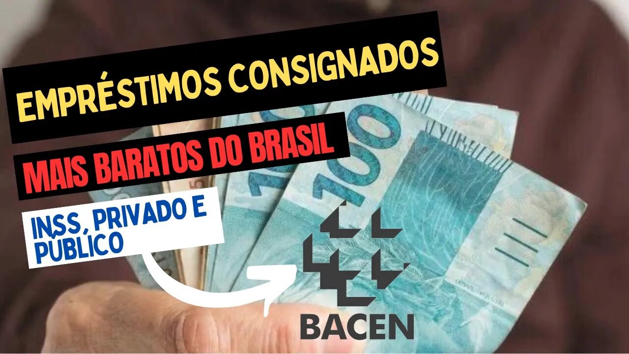 😮 REVELADA a LISTA dos BANCOS com MENORES JUROS para EMPRÉSTIMOS CONSIGNADOS!