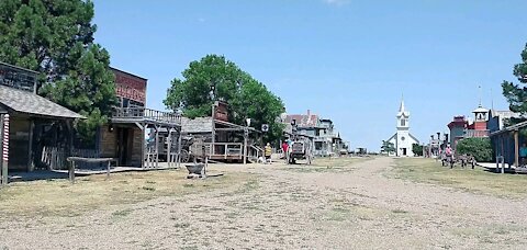 1880's town in July