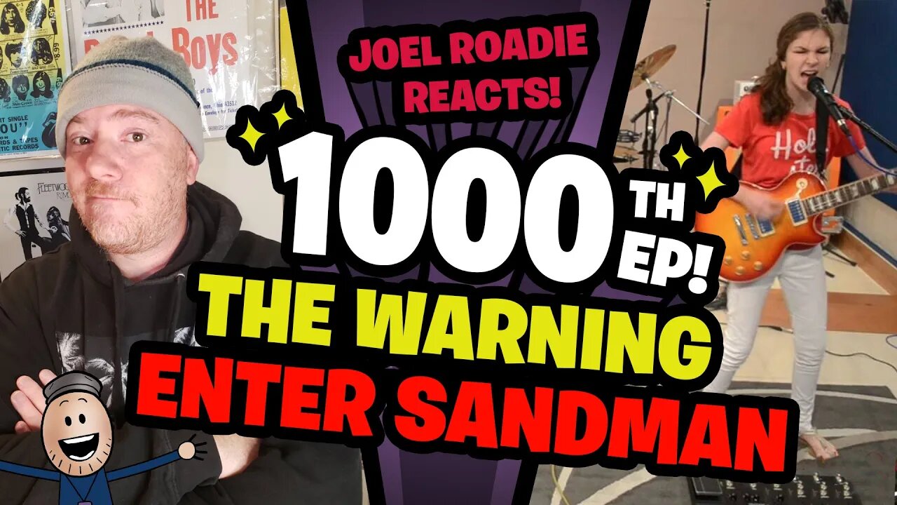 The Warning - METALLICA "Enter Sandman" - Roadie Reacts