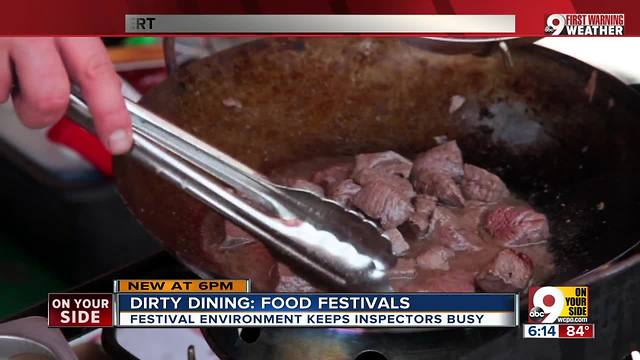 Dirty Dining 2018: How city sanitarians protect food fest diners