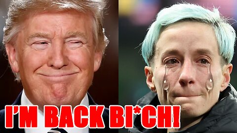 WASHED UP Megan Rapinoe PANICS! LOSES IT over Trump election win! Fears for TRANSGENDER ATHLETES!