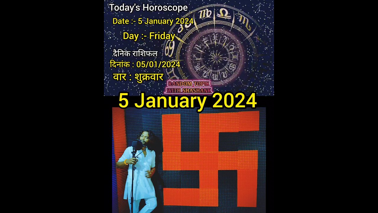 Today's Horoscope 05-01-2024