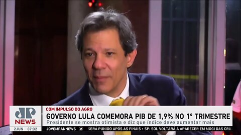 Governo Lula comemora PIB de 1,9% no primeiro trimestre de 2023