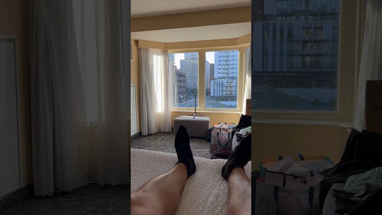 Watching YouTube in a Beautiful Hotel #thedream