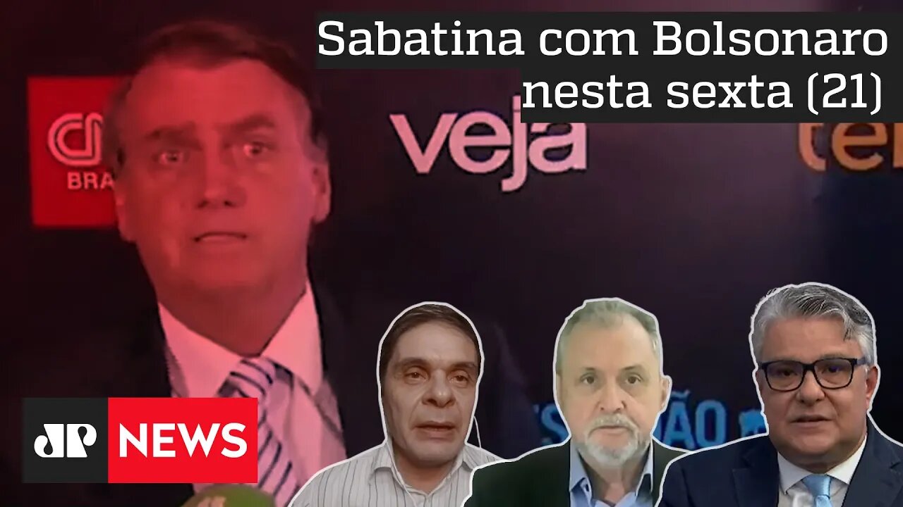 Convidados analisam sabatina com o presidente Jair Bolsonaro no SBT