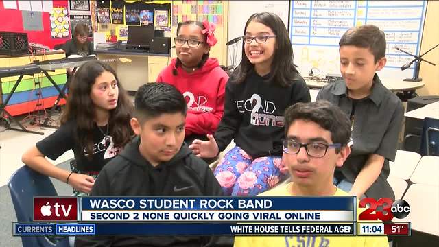 Wasco student band 'Second 2 None' goes viral