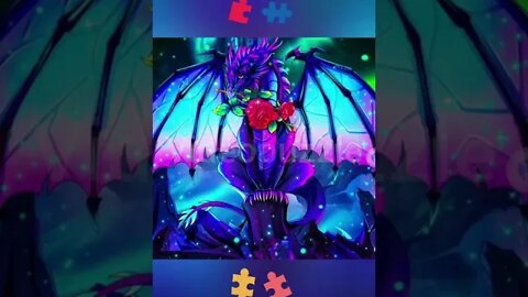 Dragons and Roses The House of the Dragon #Videopuzzle #Video #Puzzle #jigsaw #Anime #Cute #Asmr