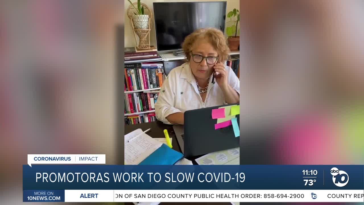 Promotoras working in Latino communities to slow COVID-19