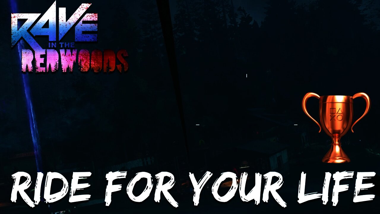 RAVE IN THE REDWOODS - All Zipline Locations - Ride For Your Life Trophy/Achievement (IW ZOMBIES)