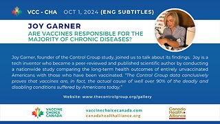 Joy Garner of The Control Group Are Vaccines Responsible for Chronic Diseases?