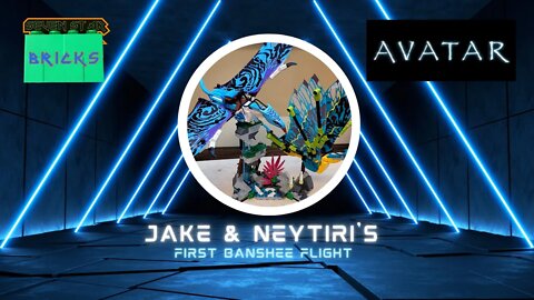 Jake & Neytiri's First Banshee Flight Review - Lego Avatar - set 75572 - 572 Pcs