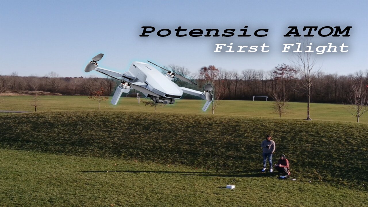 Potensic ATOM First Flight | Best Drone for NFL-Inspired Aerial | TSQ Vlog 7