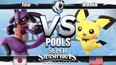 Tsu (Lucario) vs. Ronin (Pichu) - Ultimate Pools - Frostbite 2019