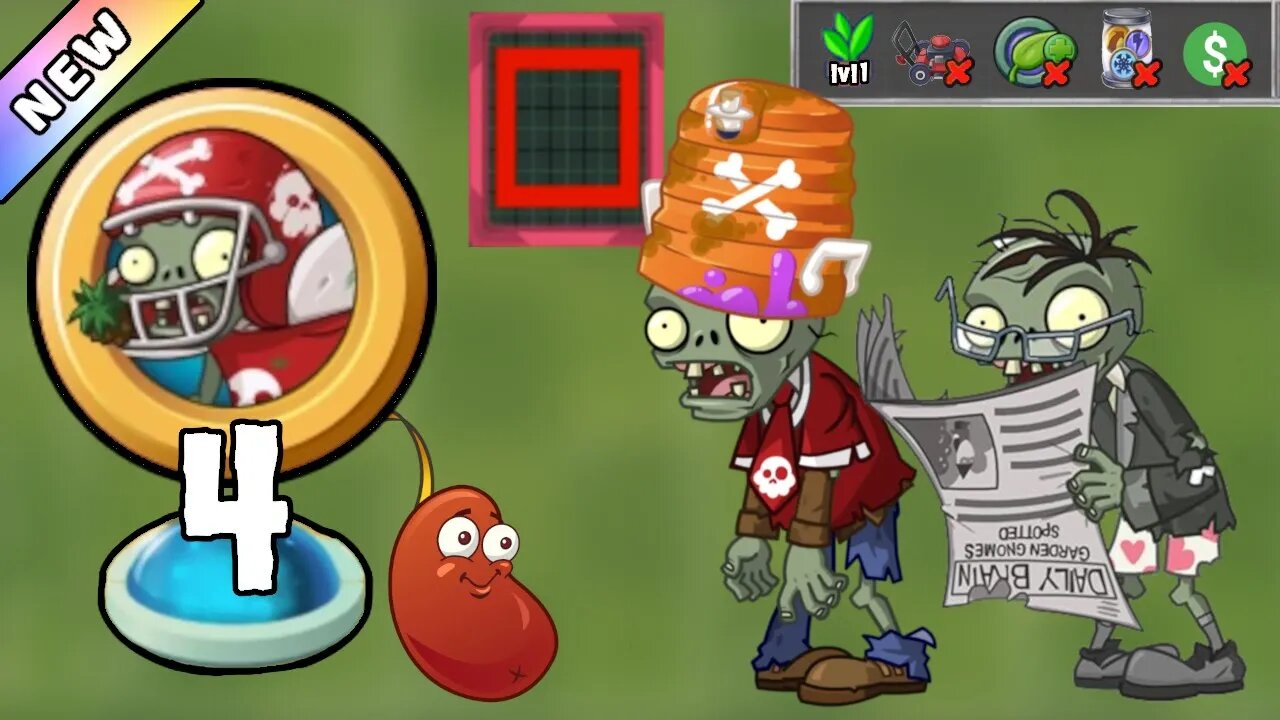 Plants vs Zombies 2 - Lawn Bowl II 2023 Level 4 [Plants Lvl 1 & No Premium] + DOWNLOAD