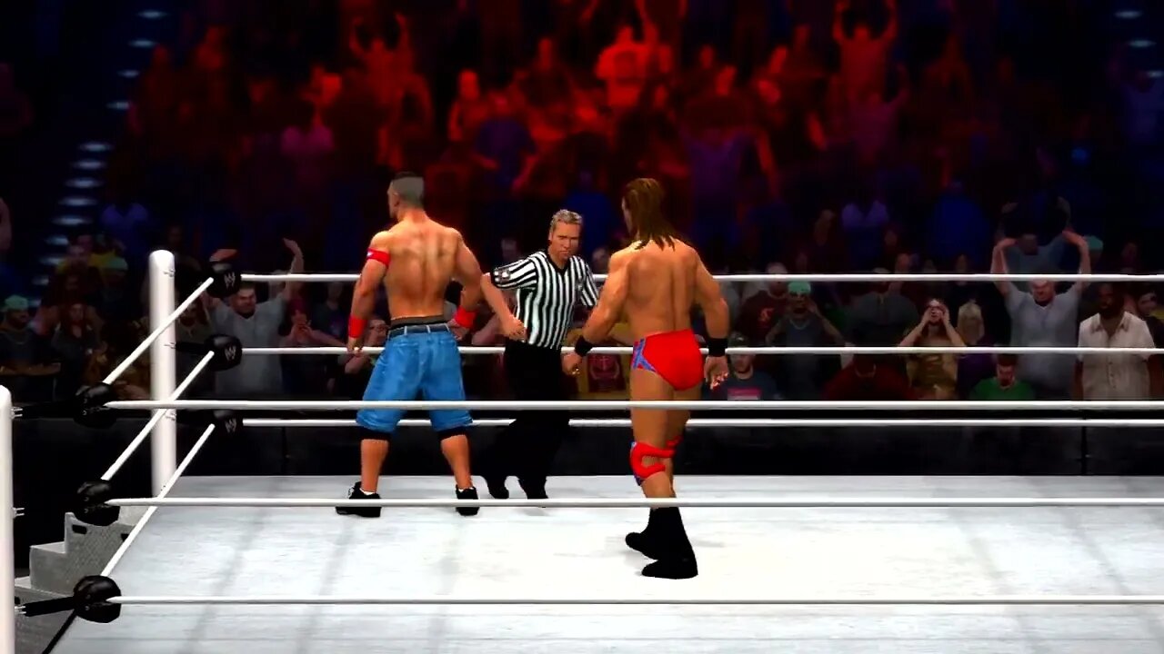 WWE '12 Gameplay John Cena vs Drew McIntyre