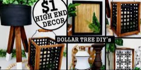 10 DIY dollar tree home decor projects to make ( affordable+cute)