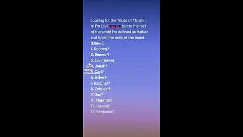12 Tribes of Yisra'el (Yasharahla)