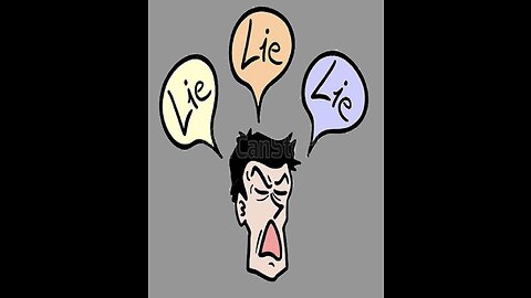 Telling A Lie... a half meant joke?