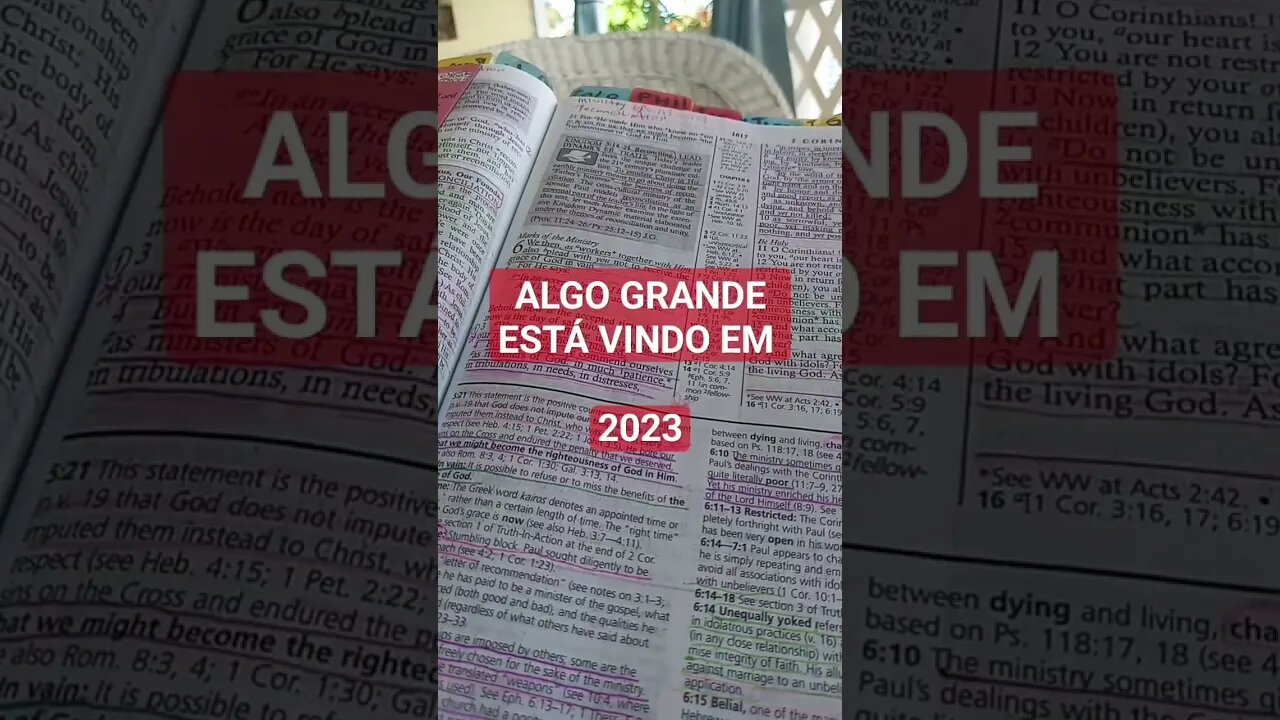 🔴PREPARE-SE ESPIRITUALMENTE. ALGO GRANDE VINDO EM 2023‼️