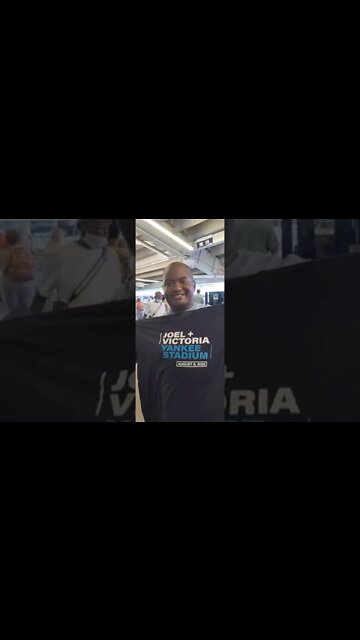 My time at the @JoelOsteen Hope Stadium event #yankeestadium #joelosteen #hopestadium #nightofhope