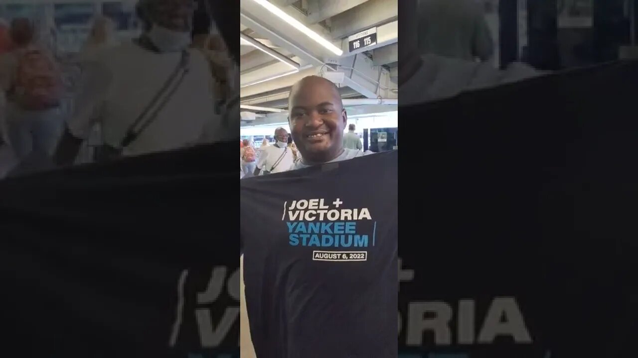 My time at the @JoelOsteen Hope Stadium event #yankeestadium #joelosteen #hopestadium #nightofhope