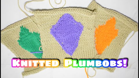 How to Knit the Plumbob Patch