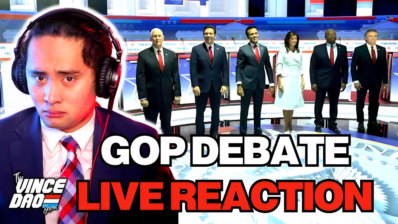 LIVE: GOP Presidential Debate Watch Party (REACTION STREAM)