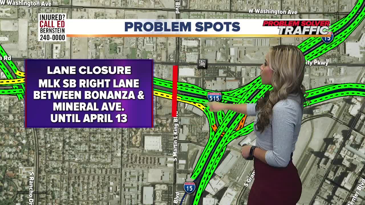 4/3 construction and lane closures