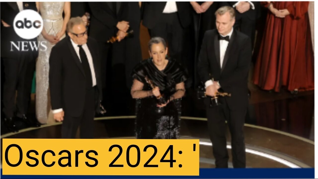 Oscars 2024: 'Oppenheimer' wins Best Picture at the 96th Academy Awards