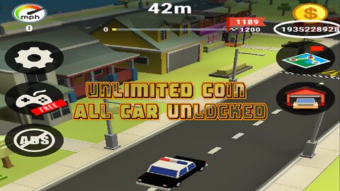 Crashy Cops Unlimited Money and all car unlocked