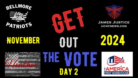 Get out the vote day 2 2024 Election #UCNYNEWS