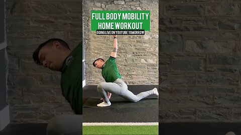 FULL BODY MOBILITY WORKOUT 🤸🏼🧘 Going LIVE tomorrow at 10am