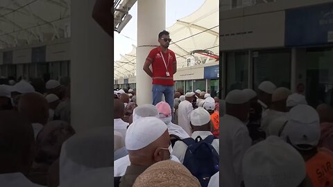 Mina: Train Arrived | #hajj #mina #train