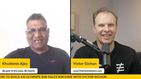 How to Build the Perfect B2B Sales Machine | Victor Gichun