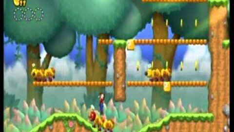 New Super Mario Bros. Wii Walkthrough Part 14: Kongo Jungle