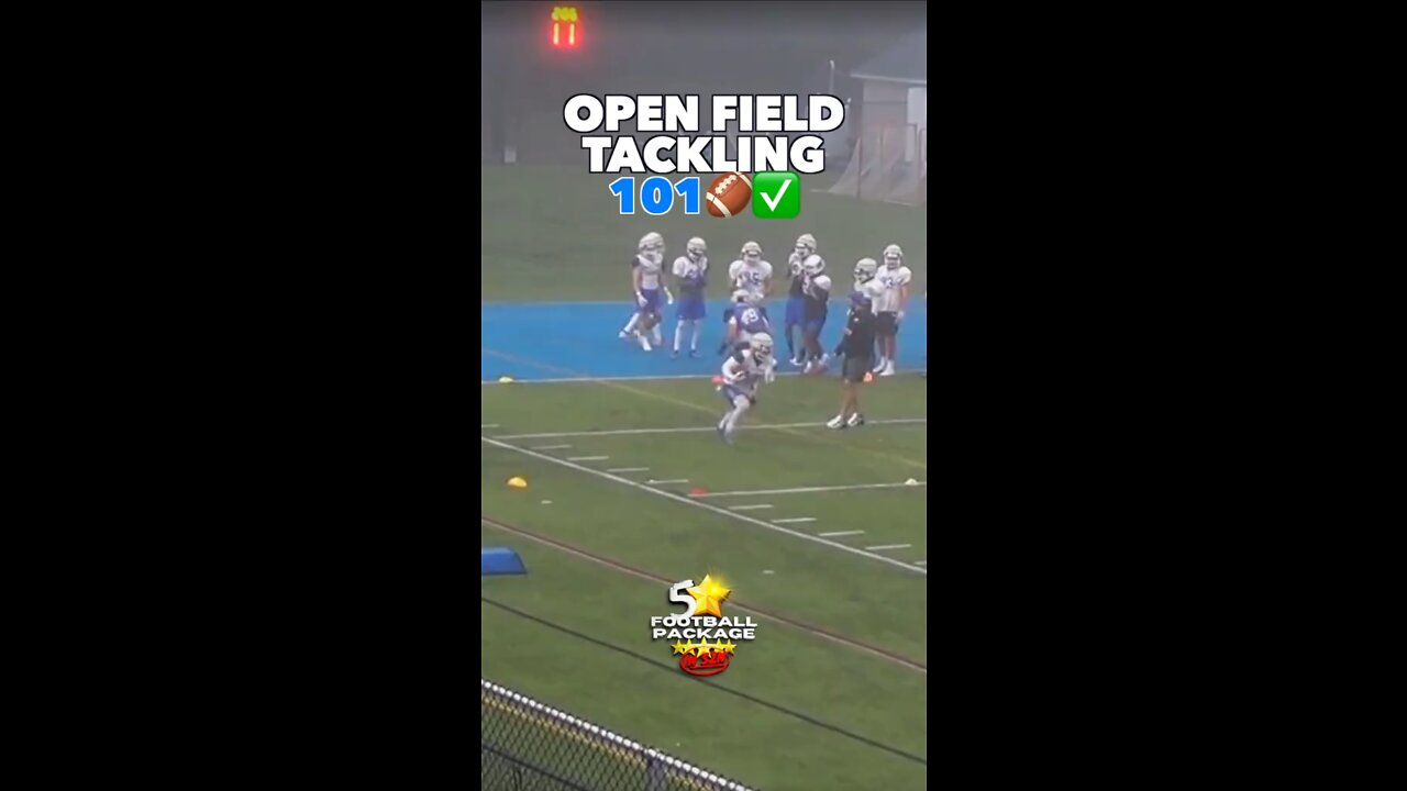 How to OPEN FIELD Tackle💯