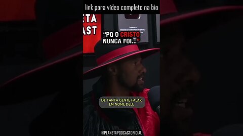 “SE ELE VOLTAR AQUI…” com Toninho do Diabo | Planeta Podcast (Sobrenatural) #shorts