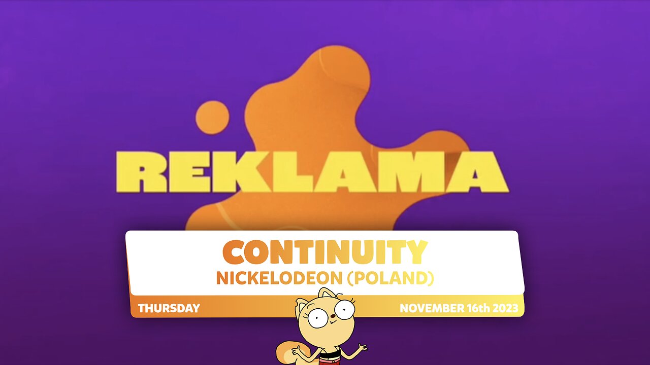 Nickelodeon (Poland) - Continuity (16th November 2023)