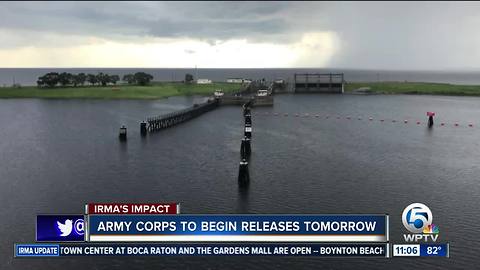 Army Corps to begin releases tomorrow