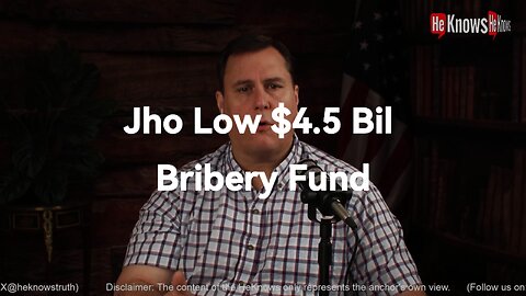 Jho Low $4.5 Bil Bribery Fund