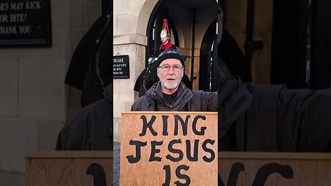 Jesus is coming #horseguardsparade