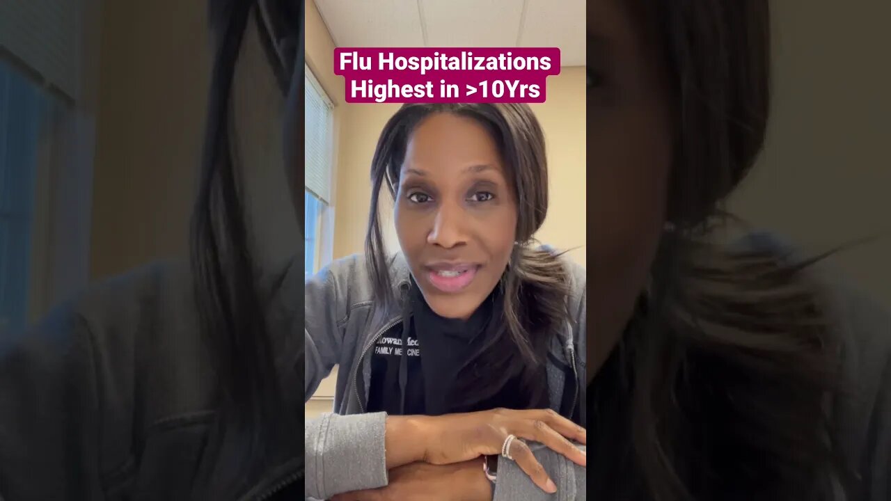 Flu Hospitalizations 🤒 Highest in 10 Years! Doctor Explains #Shorts