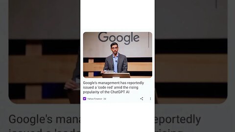 Google is ringing the alarm!