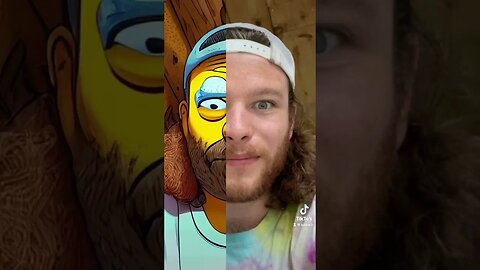 Turning into a Simpsons character #growyourchannel #fypシ #fypシ゚viral #simpsons #thesimpsons #fyp