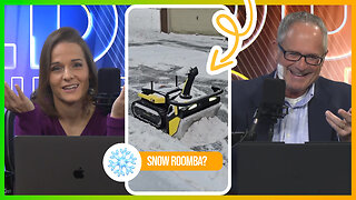 ❄️Tired Of Shoveling Snow? This Snow Removal Roomba May Be Perfect For You.