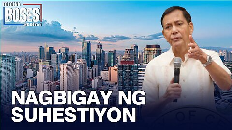 Mayor Rama, may suhestiyon upang matugunan ang mga problema sa bansa.