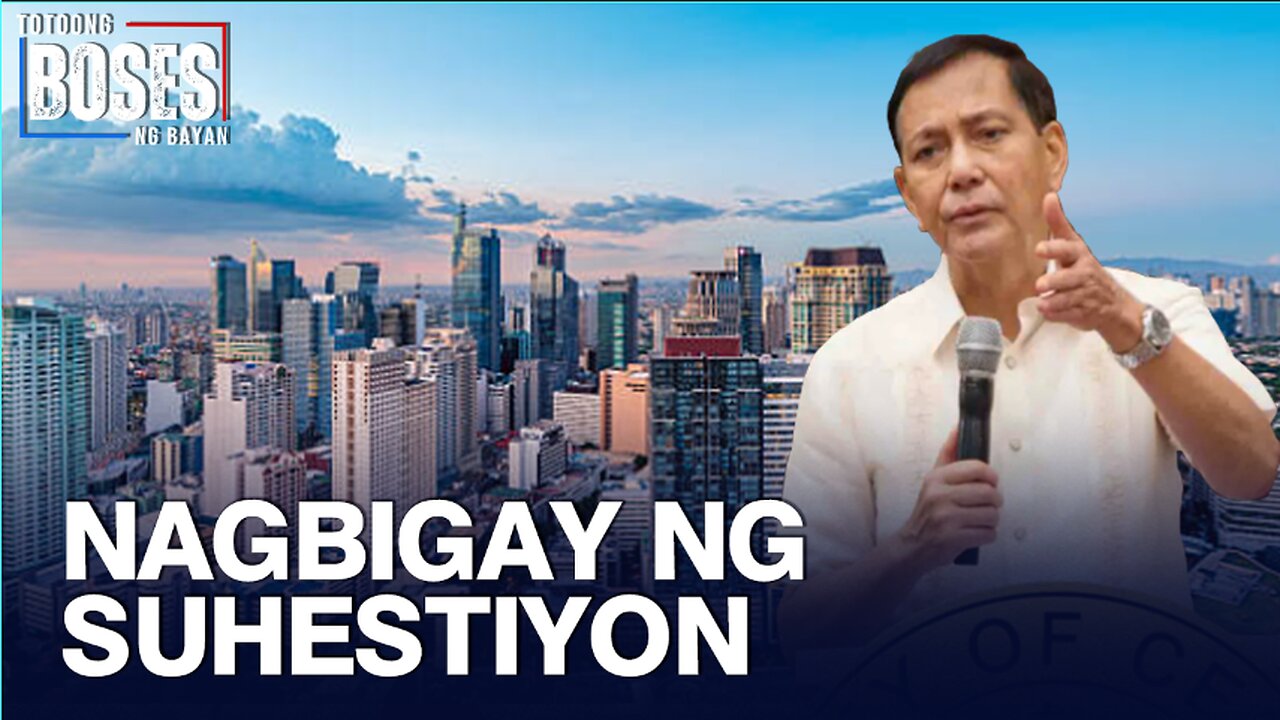 Mayor Rama, may suhestiyon upang matugunan ang mga problema sa bansa.