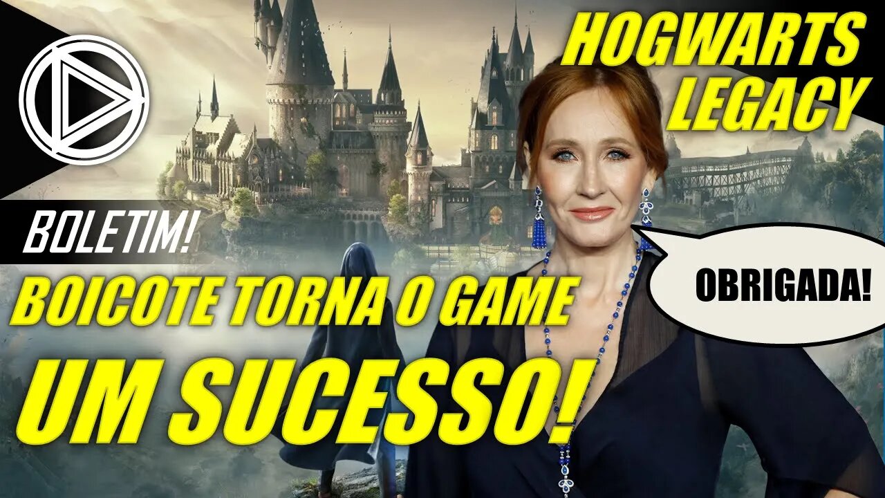 HOGWARTS LEGACY e a Tentativa Falha de "Boicote" ao Game! #BOLETIM #HORAPLAY