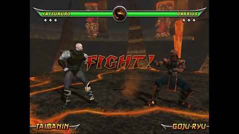 Mortal Kombat Armageddon: Yatsu Kuro (Taimanin Asagi) VS. Darrius